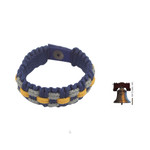 Men's wristband bracelet, 'High Expectations' - Colorful Men's Bracelet Woven from Polypropylene Cords