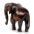 Ebony wood sculpture, 'African Bush Elephant' - Elephant Sculpture Hand Carved from Ebony Wood (image 2c) thumbail