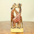 Teak wood sculpture, 'Giraffe Family' (small) - Hand Carved and Painted 9-Inch Teak Wood Sculpture