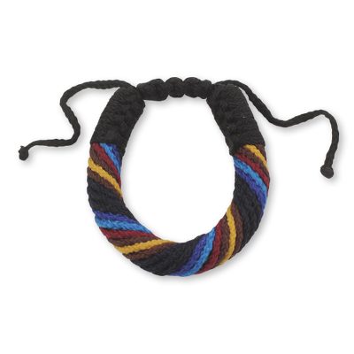 Hand Crafted Cord Bracelet for Men with Adjustable Length