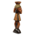 Wood sculpture, 'Shango' - African Yoruba Storm Deity Wood Sculpture Carved by Hand (image 2c) thumbail