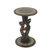 Wood accent table, 'Lovers Dance' - Handcrafted African Sese Wood Circular Accent Table (image 2b) thumbail