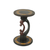 Wood accent table, 'Parent and Child' - Parent and Child African Handcrafted Wood Accent Table (image 2a) thumbail