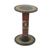 Wood accent table, 'African Prince' - Mask Theme Handmade Sese Wood Circular Accent Table (image 2a) thumbail