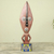 African wood mask, 'Azuka' - Original African Wood Mask with Stand Carved by Hand (image 2) thumbail