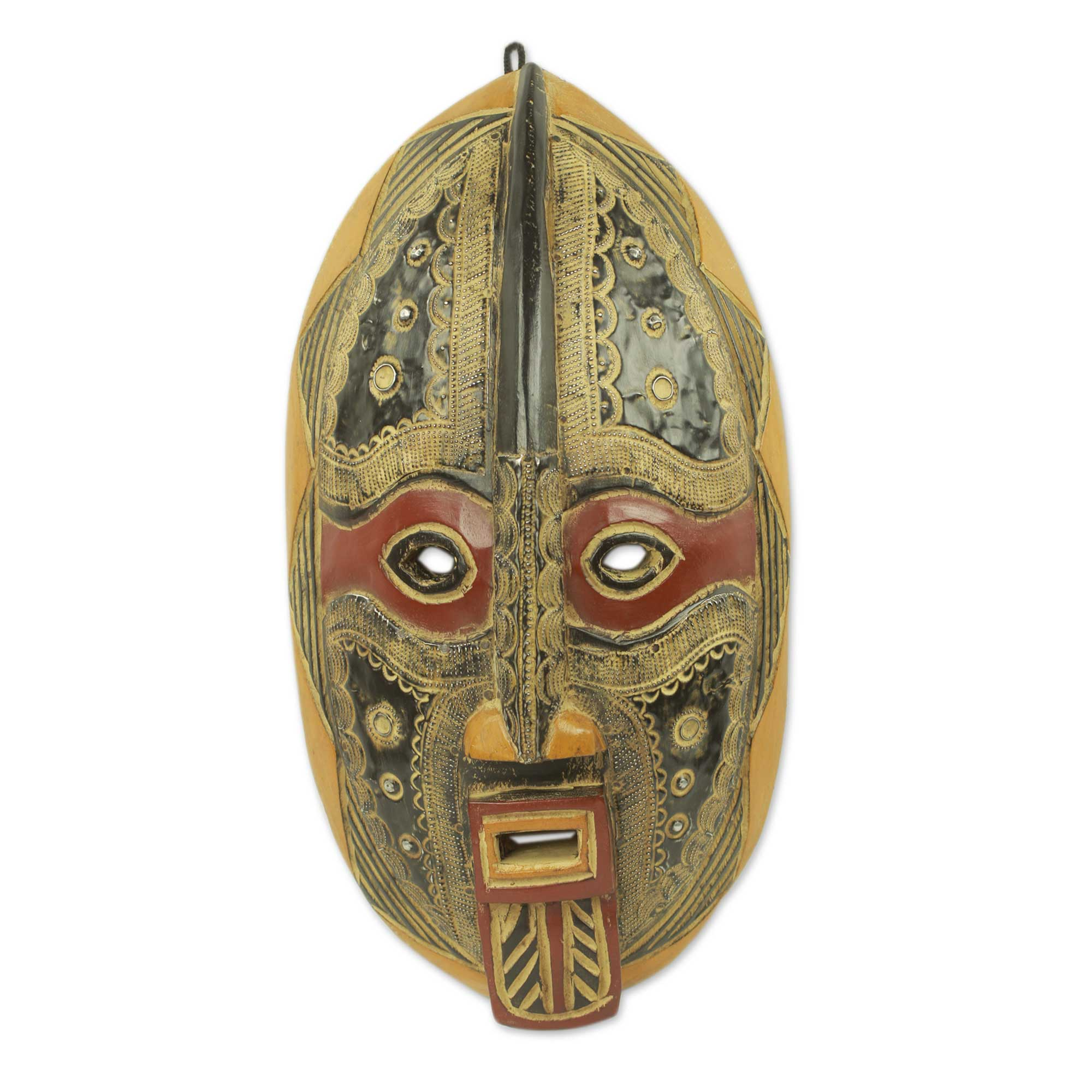 UNICEF Market | Ornate Hand Crafted Malian African Mask - Spirit Talker
