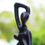 Escultura de madera - Mujer Bailando Escultura Africana en Madera Tallada a Mano