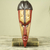 African wood mask, 'Brightness' - Hand Carved Original African Mask from Ghana (image 2) thumbail