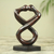 Wood sculpture, 'Medofo Pa' - Infinite Lovers Hand Carved Wood Sculpture from Ghana (image 2) thumbail