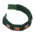 Men's wristband bracelet, 'Kente Expedition' - African Men's Cord Bracelet Hand Crafted Wristband (image 2c) thumbail