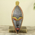 African wood mask, 'Warrior' - Fair Trade Artisan Crafted Wood African Mask for Wall (image 2) thumbail