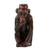 Ebony sculpture, 'Chimp with a Snack' - Ebony Wood Animal Sculpture Had Carved in Ghana