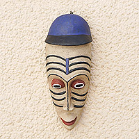 African wood mask, 'Frafra Youth'