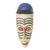 African wood mask, 'Frafra Youth' - Colorful African Mask inspired by Northern Ghana thumbail