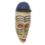 African wood mask, 'Frafra Youth' - Colorful African Mask inspired by Northern Ghana (image 2e) thumbail