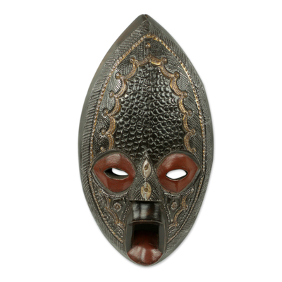 Ghanaian Handcrafted Authentic African Mask