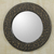 Wall mirror, 'Cape Coast Night' - Artisan Crafted Wall Mirror in Black (image 2) thumbail