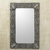 Featured review for Wall mirror, Vintage Gecko