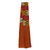 Cotton blend kente cloth scarf, 'Winner' (4 inch width) - Multicolored Cotton and Rayon Kente Scarf (4 Inch Width) thumbail
