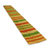 Cotton blend kente cloth scarf, 'Prince' (4 inch width) - Traditional Handmade African Kente Scarf (4 Inch Width) (image 2b) thumbail