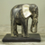 Wood sculpture, ‘Akan Elephant’ - Weathered Black Elephant Wood Sculpture from Ghana (image 2) thumbail