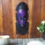 African wood mask, 'Queen Idia' - Hand Carved and Painted African Wood Mask thumbail