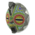 African wood mask, 'Anoma Guardian' - Beaded Bird Theme African Mask with Aluminum (image 2b) thumbail