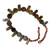 Soapstone and bauxite beaded necklace, 'Nkyia' - Artisan Crafted Bead Necklace with Soapstone and Bauxite (image 2b) thumbail