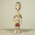 African wood sculpture, 'Fante Fertility Doll II' - Rustic Handmade Wood Fertility Doll with Beaded Accents (image 2) thumbail