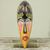 African wood mask, 'Eagle' - African Artisan Designed Wood Wall Mask with Eagle Motif (image 2) thumbail