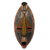 African wood mask, 'God Has Heard Me' - Artisan Crafted Authentic African Mask with Repousse (image 2a) thumbail