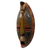 African wood mask, 'God Has Heard Me' - Artisan Crafted Authentic African Mask with Repousse (image 2b) thumbail