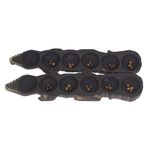 Wood oware game, 'Crocodile's Challenge' - Crocodile Shaped Oware Table Game Carved by Hand