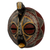 African wood mask, 'Victory Dove' - Bird Theme Folk Art Hand Carved African Mask (image 2b) thumbail