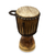 Wood djembe drum, 'Fingerprint' - 18 Inch Handcrafted West African Djembe Drum