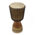 Wood djembe drum, 'Sankofa Beat' - Artisan Crafted African Adinkra Theme Djembe Drum (20 Inch) (image 2a) thumbail