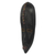African wood mask, 'Patient One' - Black and Brown African Mask of Hand-Carved Wood (image 2b) thumbail
