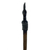African decorative broom, 'Guro Bird' - Decorative Hand Carved African Wood and Palm Fiber Broom (image 2c) thumbail