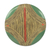 African wood mask, 'Gabonese Abstraction' - Abstract Circular African Mask from Gabon and the Congo (image 2a) thumbail