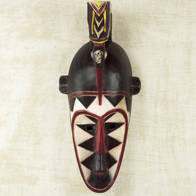 African wood mask, Senufo Order