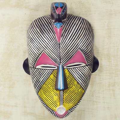 African wood mask, Songye Kwifibe I