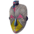 African wood mask, 'Songye Kwifibe I' - African Protection Spirit Wall Mask Artisan Crafted Wood Art (image 2b) thumbail
