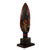 African wood mask, 'Warrior of Africa' - Hand Carved Wood African Warrior Mask on Stand (image 2b) thumbail