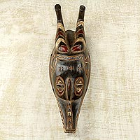 African wood mask, 'Guro Zamble I'