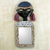 Wall mirror, 'Beautiful Woman' - African Mask on Handcrafted Wall Mirror (image 2) thumbail
