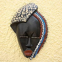 African wood mask, 'King's Child'