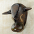 African wood mask, 'Bijagos Bull' - Guinea-Bissau Bull Theme Authentic African Mask (image 2b) thumbail