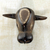 African wood mask, 'Bull from Bijagos' - Bull Theme Authentic African Mask of Guinea-Bissau (image 2) thumbail