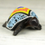 Ebony wood sculpture, 'Fancy Traveler' - Hand Carved African Ebony and Recycled Glass Beaded Tortoise (image 2b) thumbail