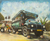 'Trotro I' (2015) - Original Painting of a West African Truck thumbail